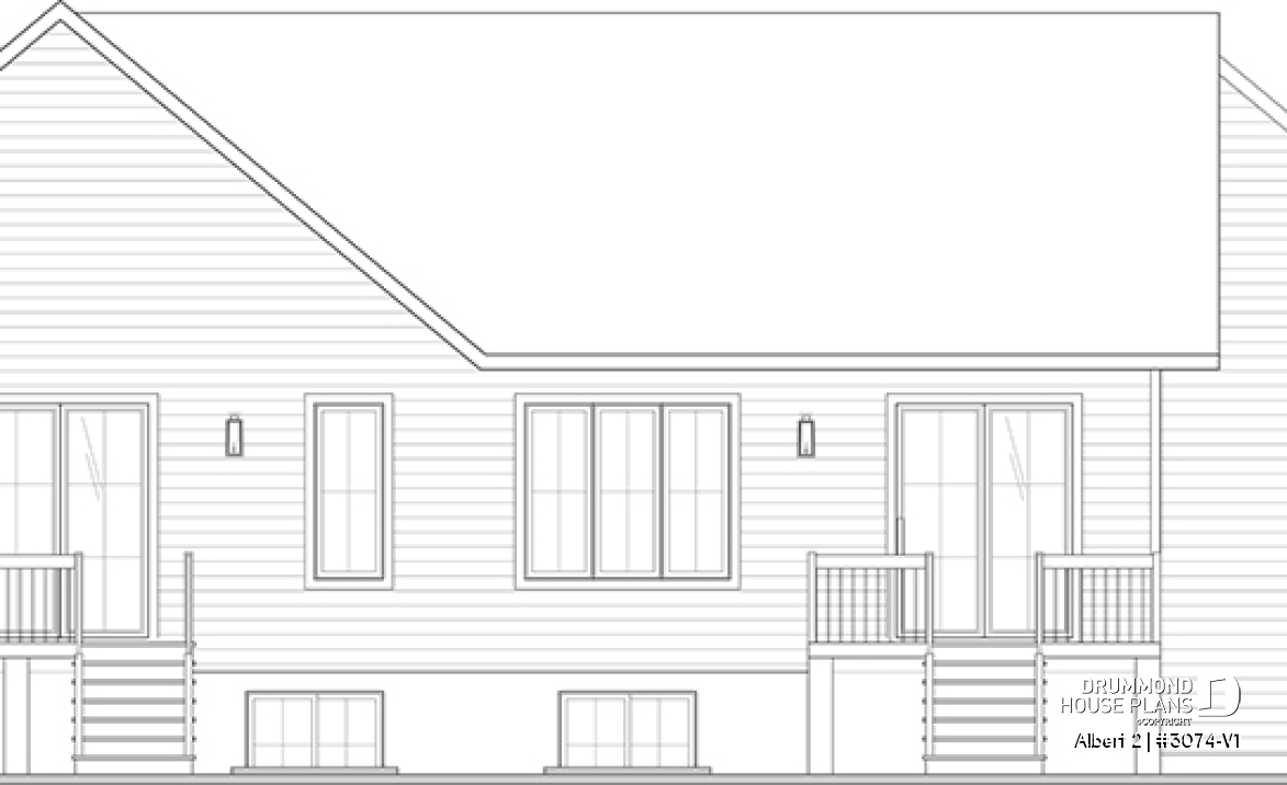rear elevation - Albert 2