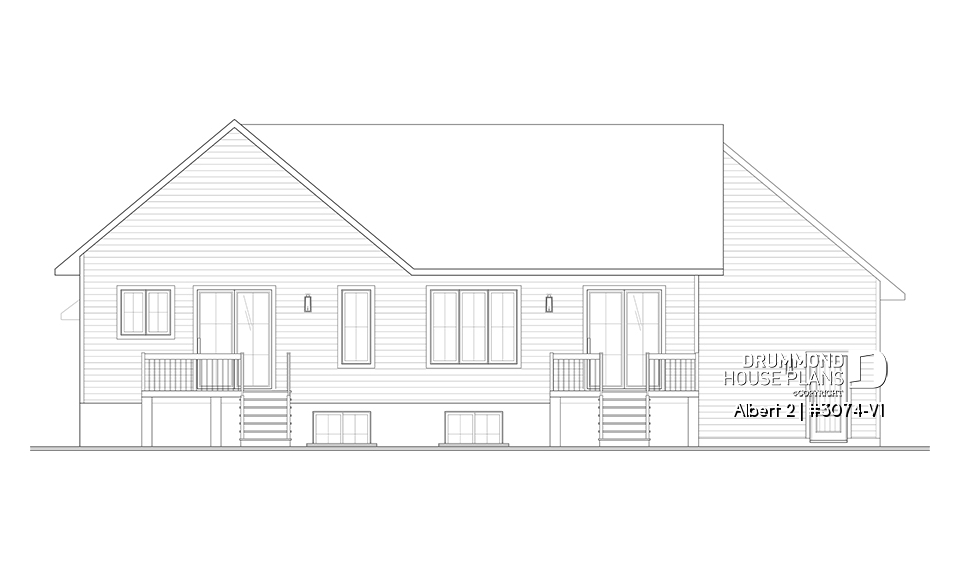 rear elevation - Albert 2