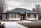 front - BASE MODEL - 3 bedroom modern house plan, open living space, affordable to build, great look - Lotus 2