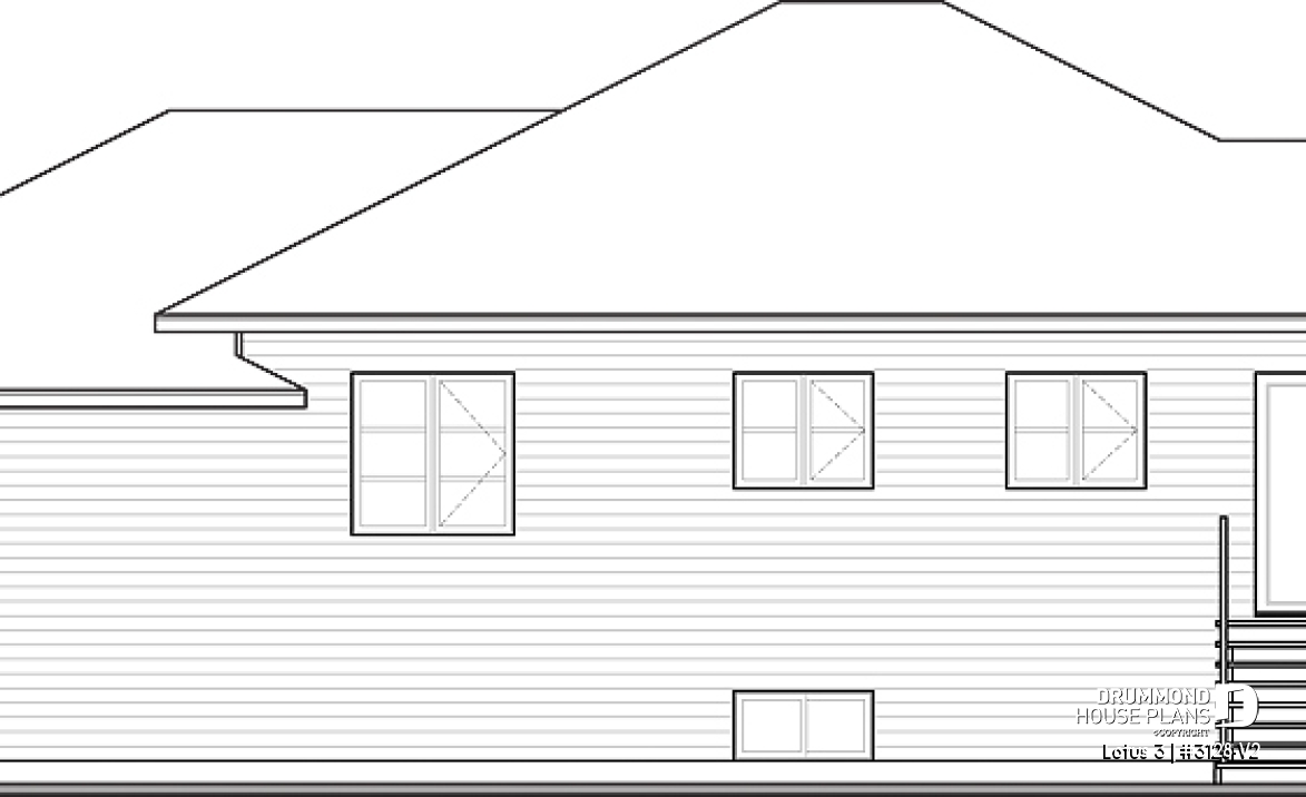 rear elevation - Lotus 3