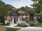 front - BASE MODEL - 2 bedroom Rustic Modern home plan, split entry, large kitchen island, large full bathroom - Ripley