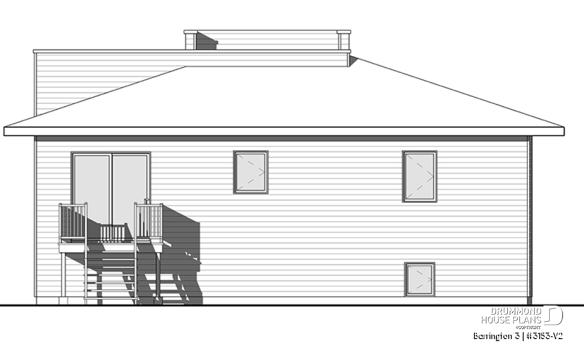 rear elevation - Barrington 3