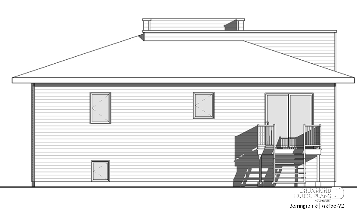 rear elevation - Barrington 3
