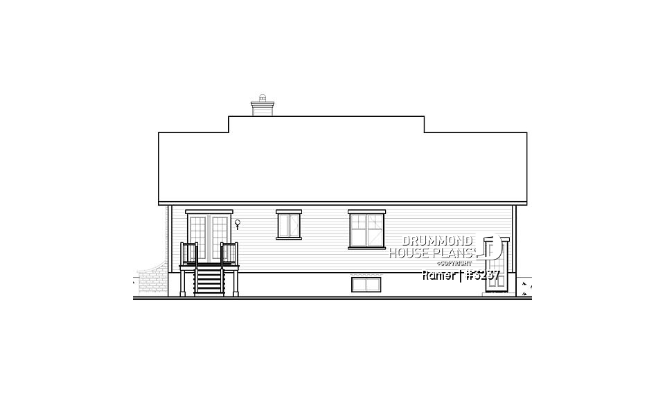 rear elevation - Ramer