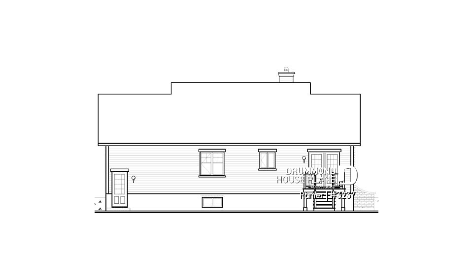 rear elevation - Ramer