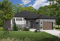 Color version 4 - Front - 2 bedroom Modern Split level house plan with open floor plan, garage, laundry on main floor, open concept - Darnell