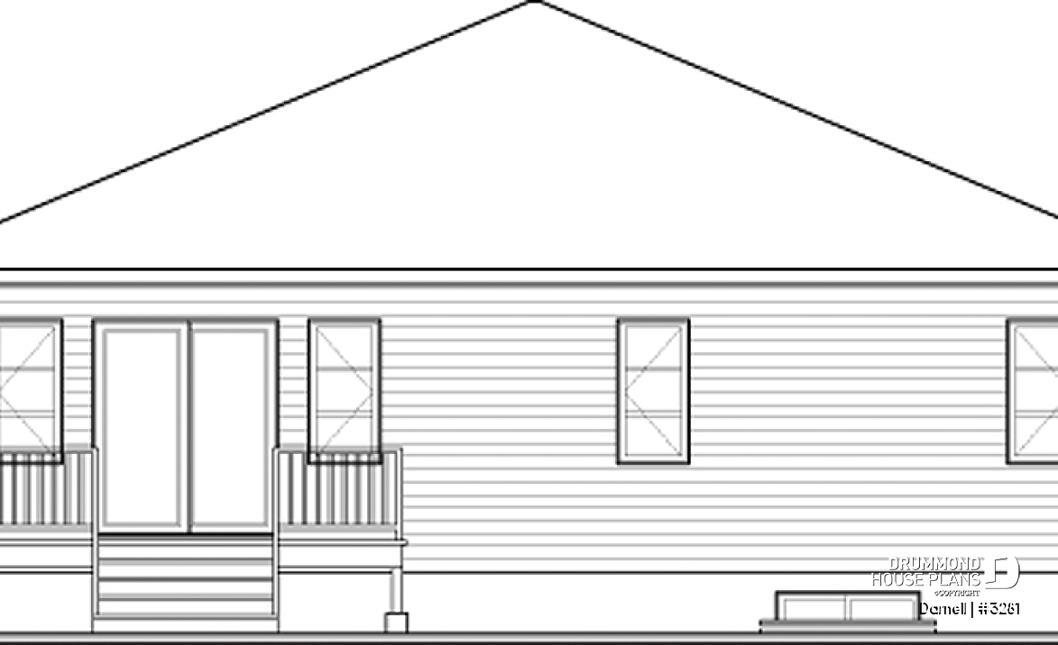 rear elevation - Darnell