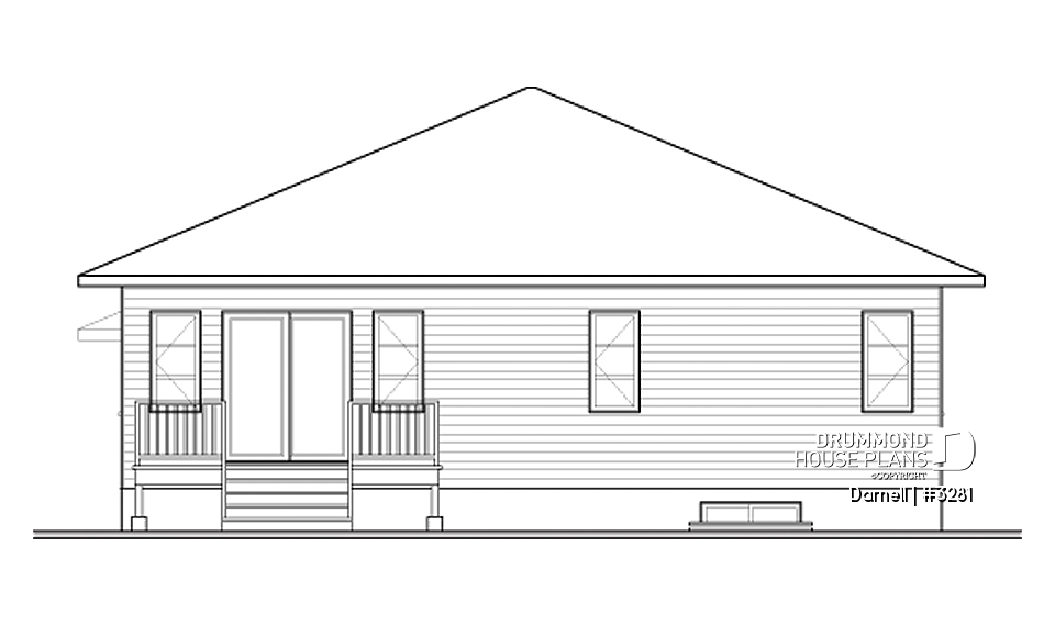 rear elevation - Darnell