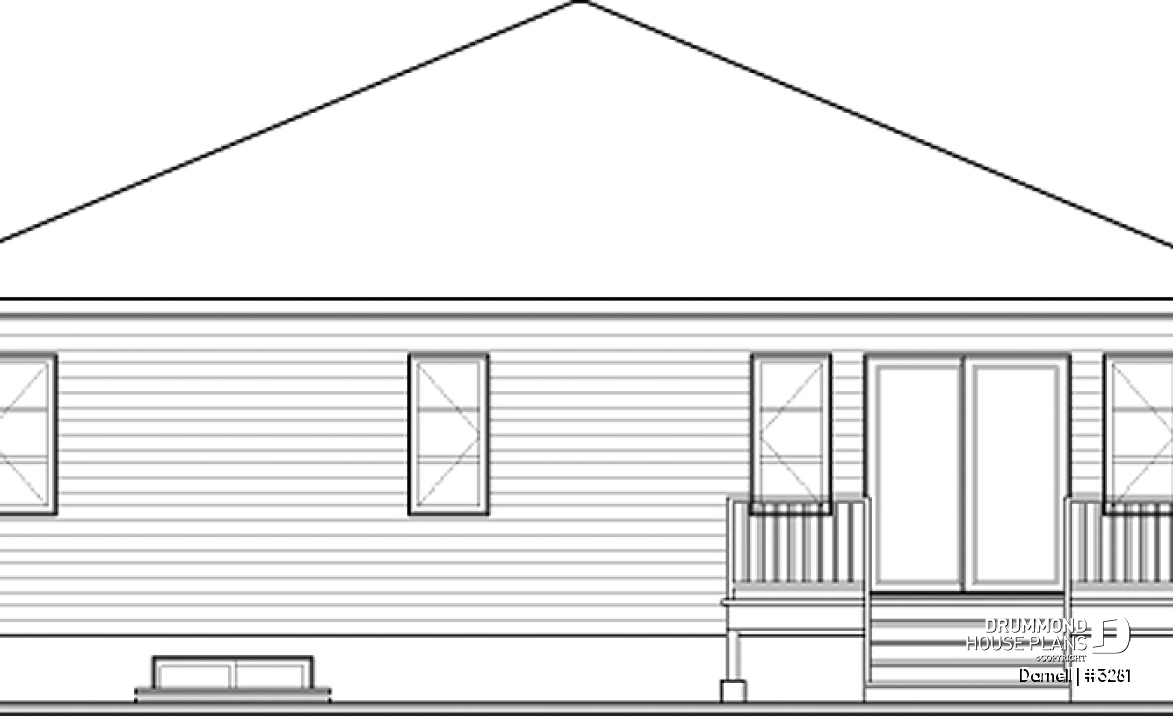 rear elevation - Darnell