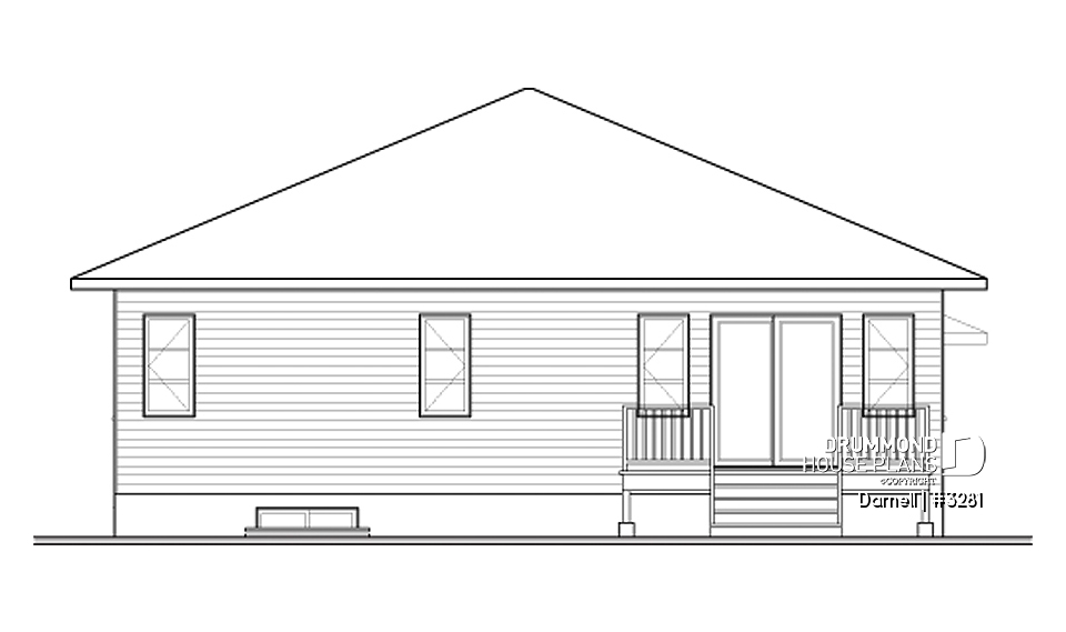 rear elevation - Darnell
