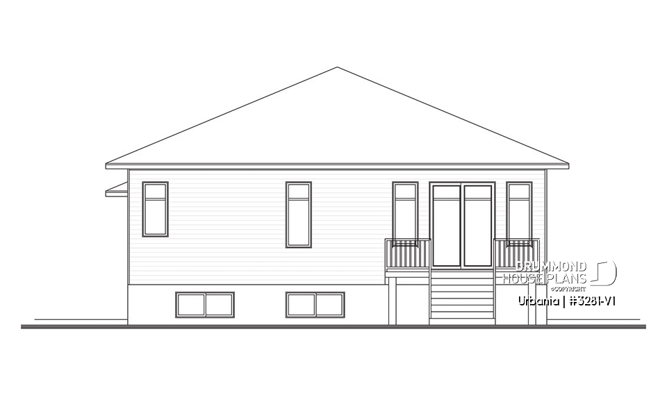 rear elevation - Urbania