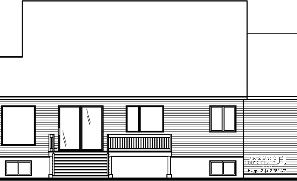 rear elevation - Hygge 3