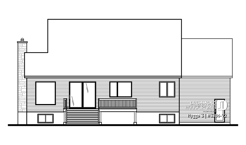 rear elevation - Hygge 3