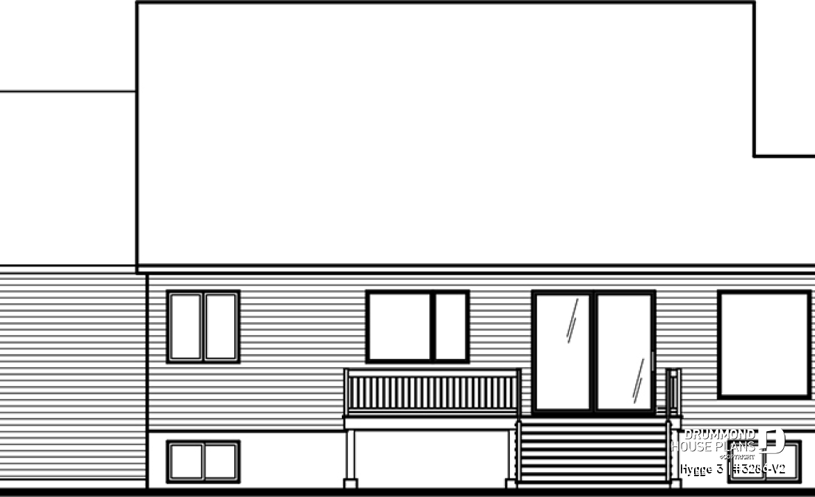 rear elevation - Hygge 3