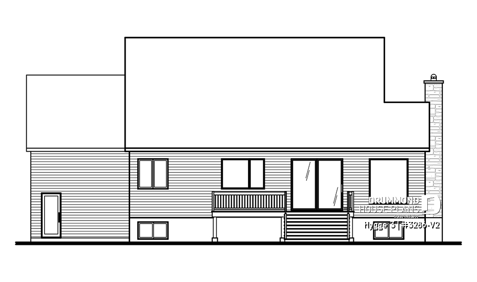 rear elevation - Hygge 3