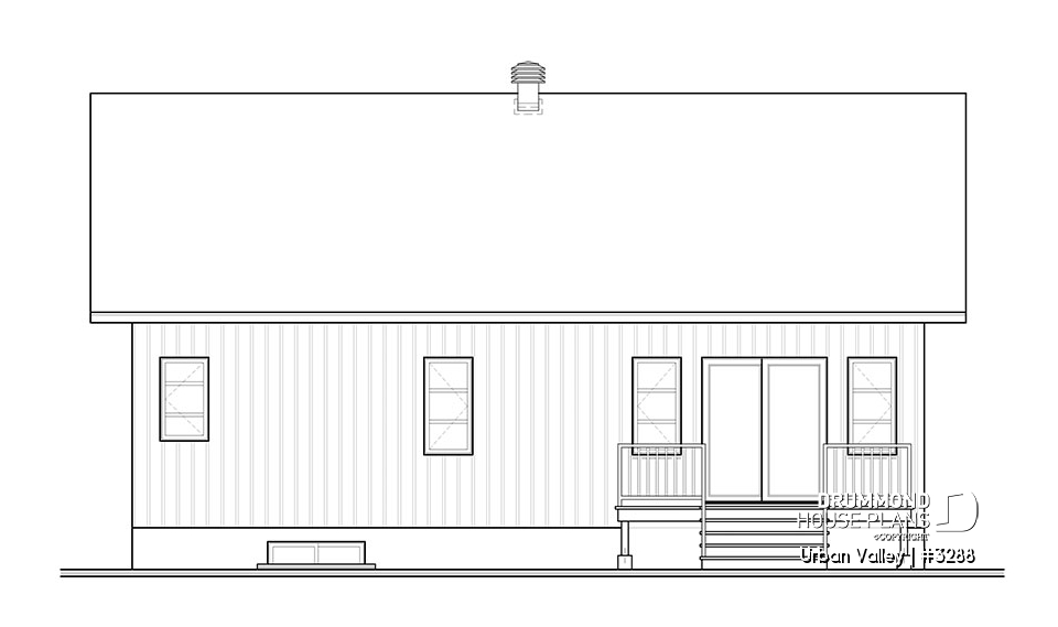 rear elevation - Urban Valley