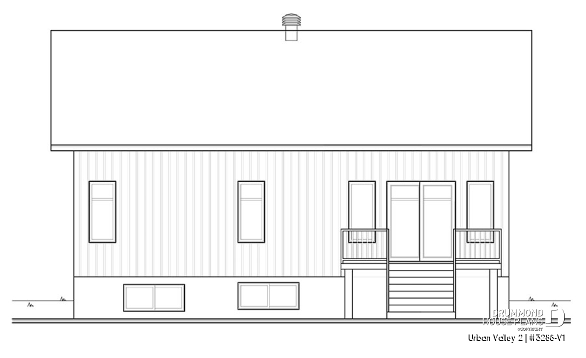 rear elevation - Urban Valley 2