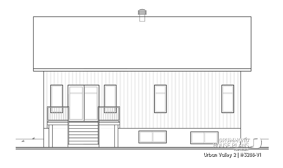 rear elevation - Urban Valley 2