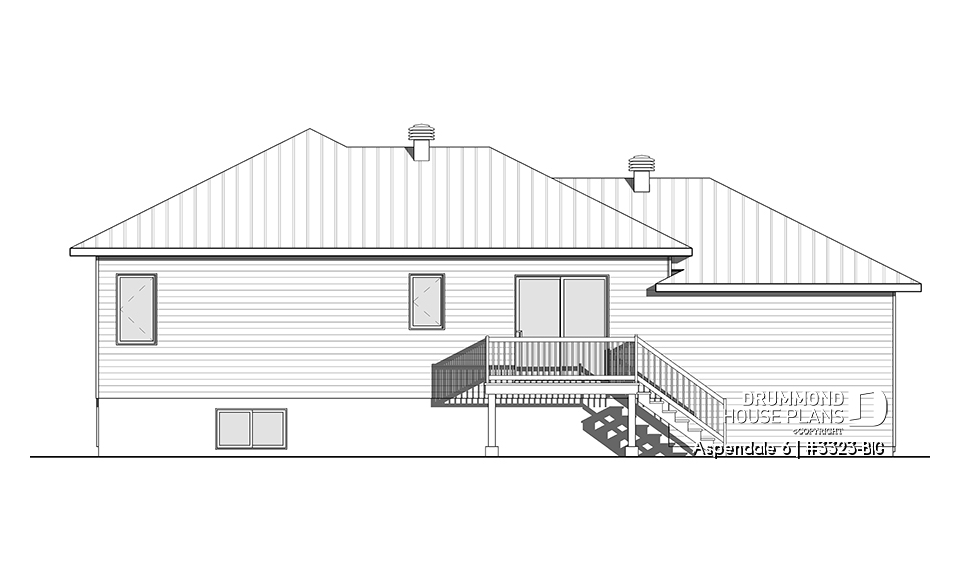 rear elevation - Aspendale 6