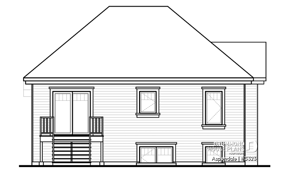 rear elevation - Aspendale