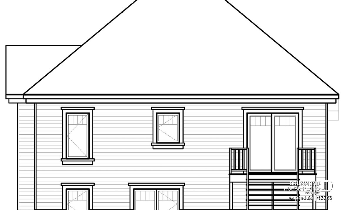rear elevation - Aspendale