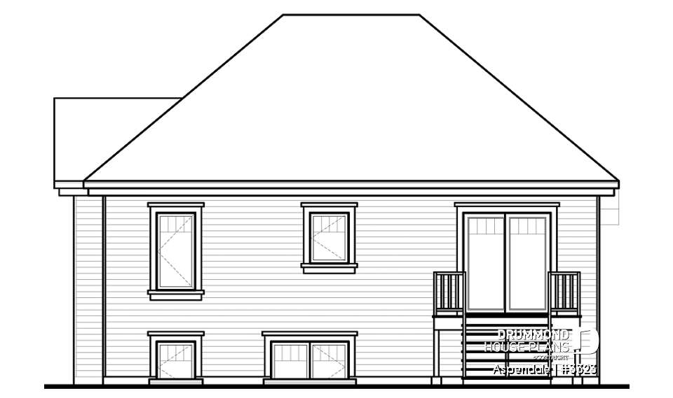 rear elevation - Aspendale