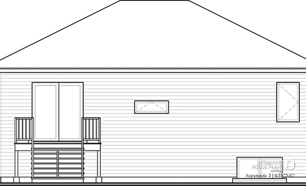 rear elevation - Aspendale 3