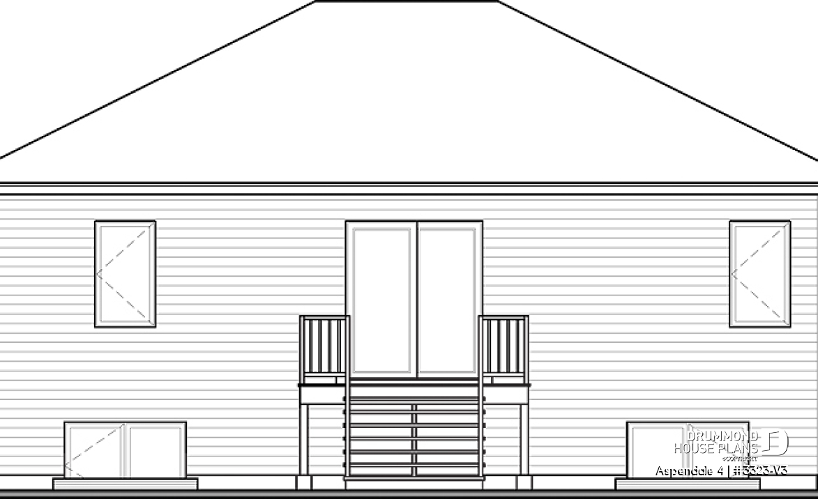 rear elevation - Aspendale 4