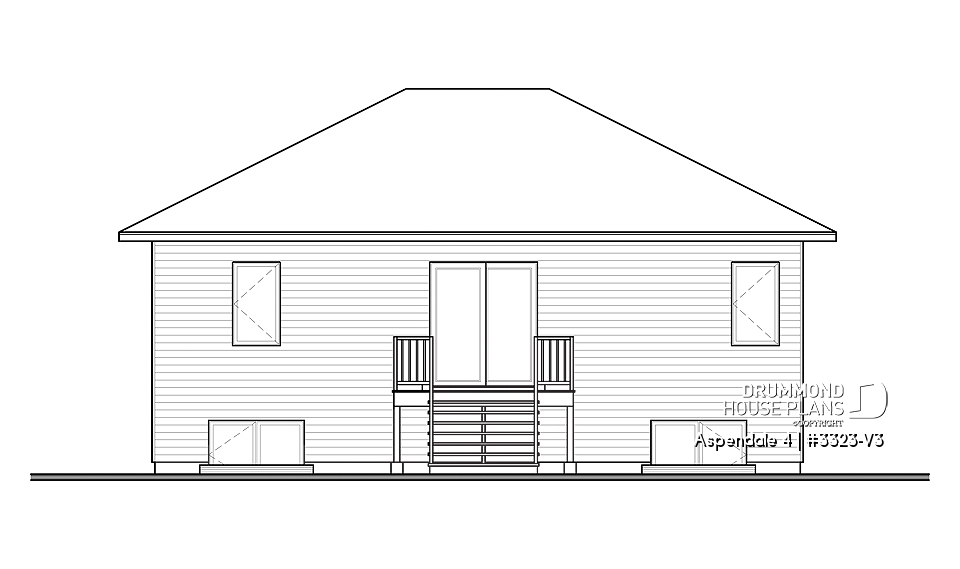 rear elevation - Aspendale 4