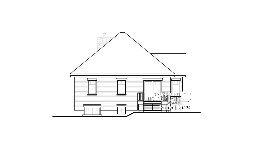 rear elevation - Jasper
