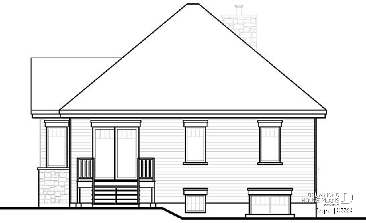 rear elevation - Jasper