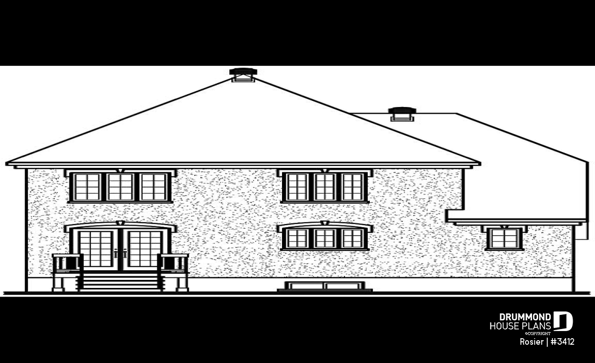 rear elevation - Rosier