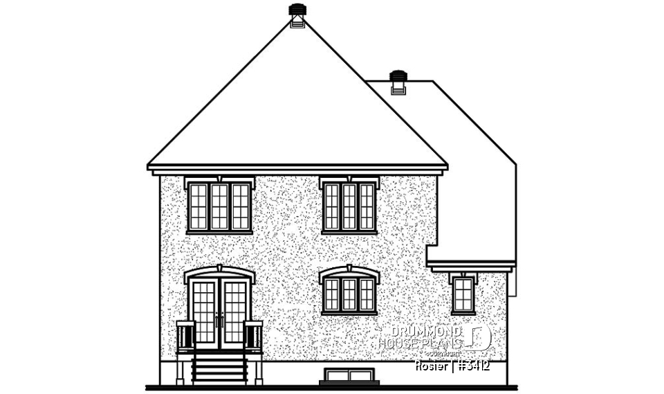rear elevation - Rosier