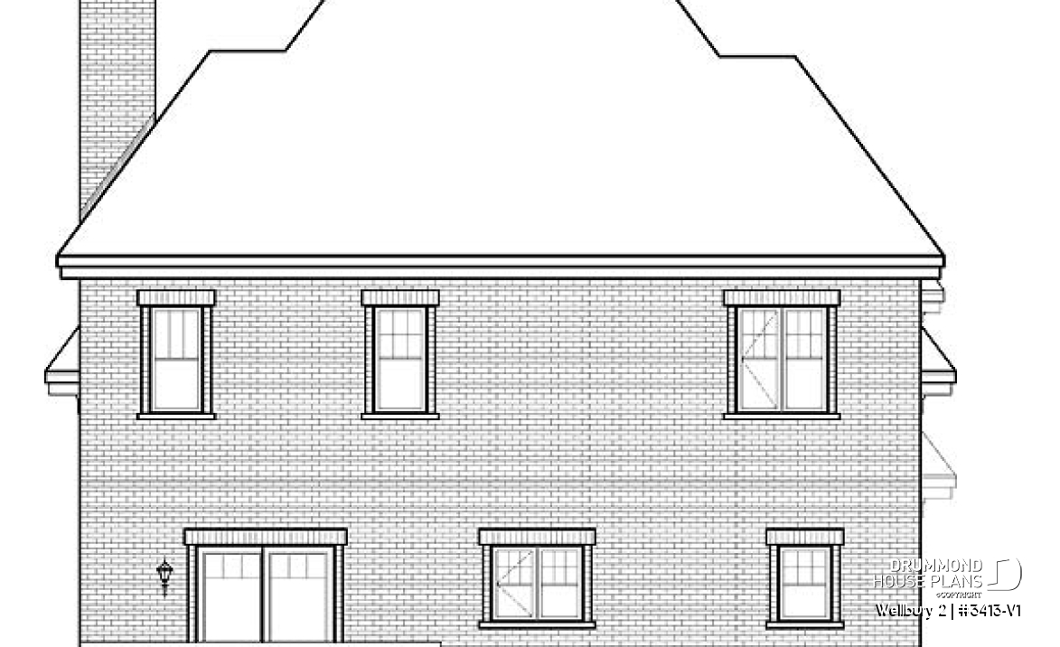 rear elevation - Wellbury 2