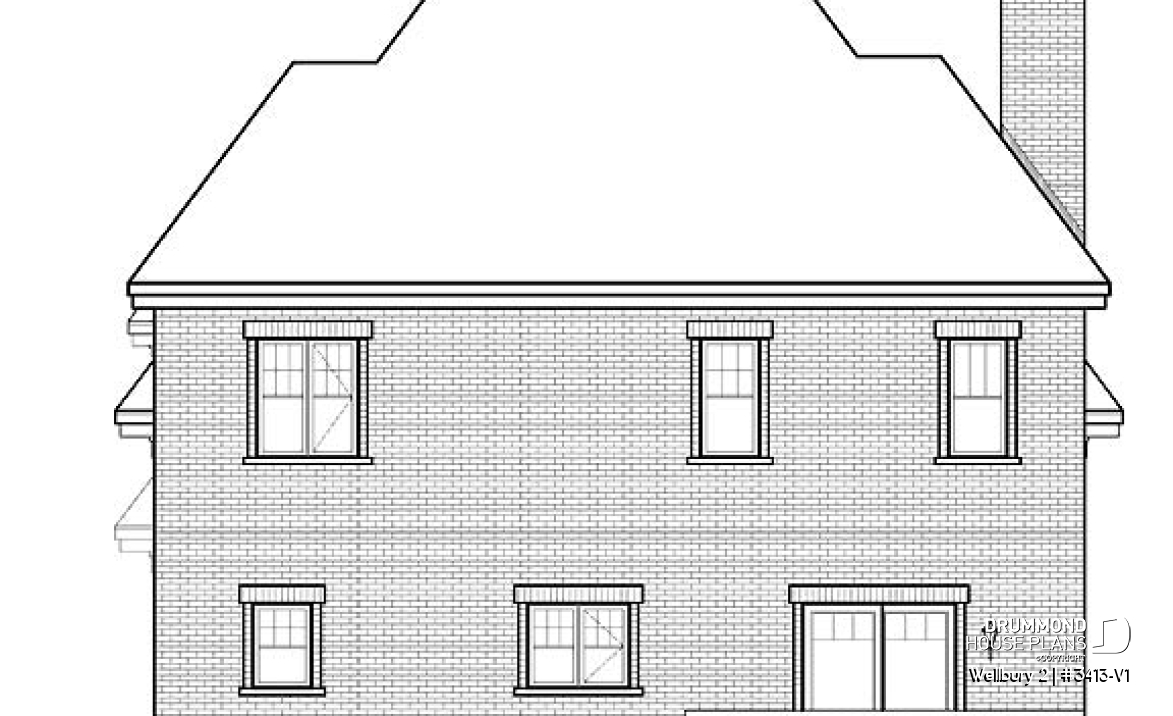 rear elevation - Wellbury 2
