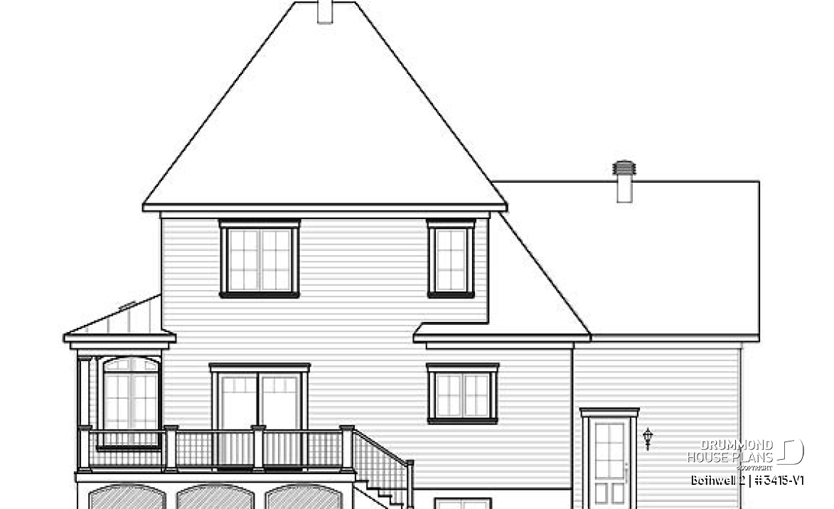 rear elevation - Bothwell 2