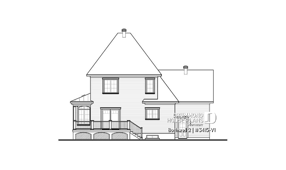 rear elevation - Bothwell 2
