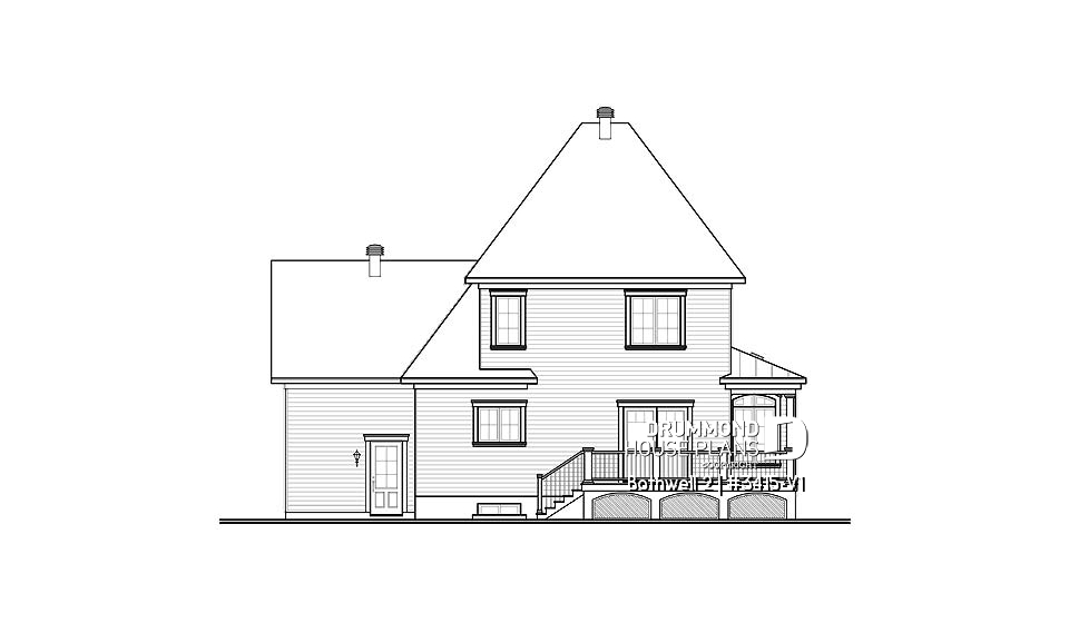 rear elevation - Bothwell 2