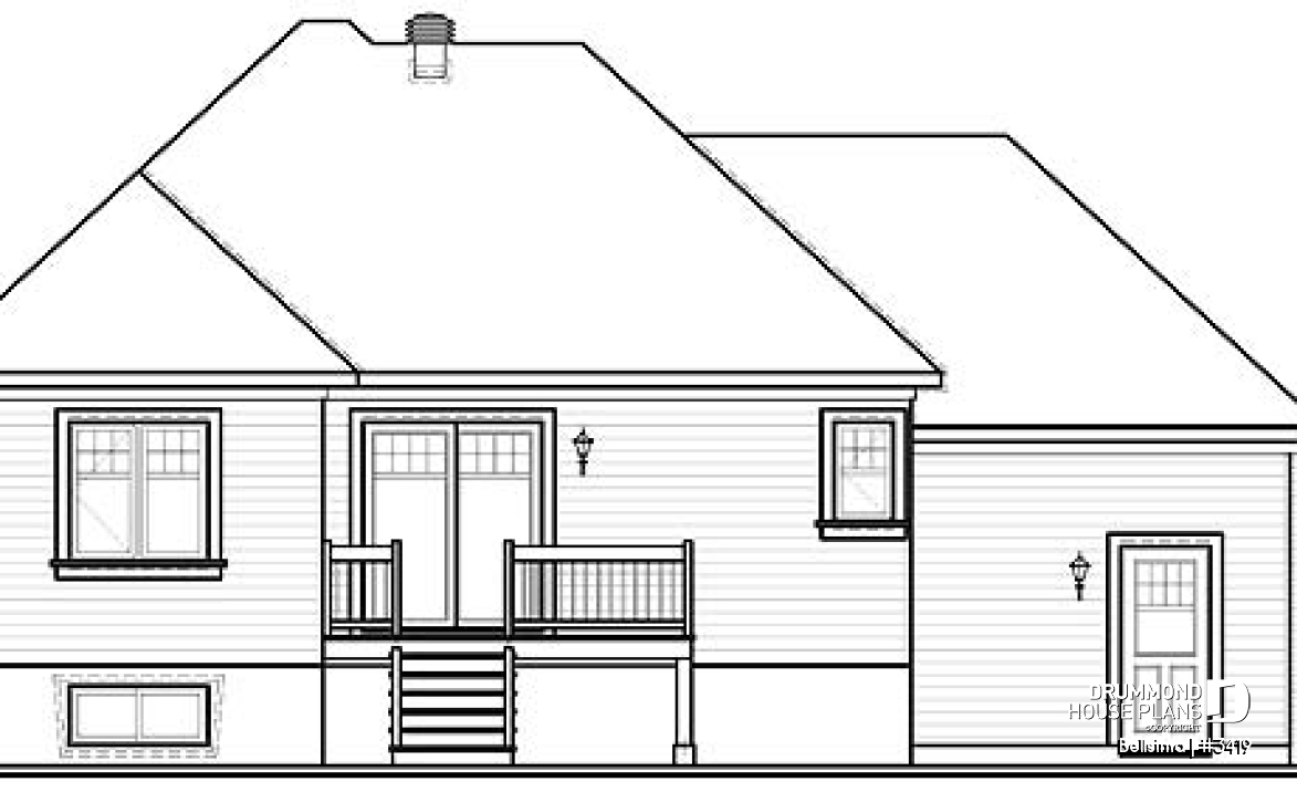 rear elevation - Bellsima