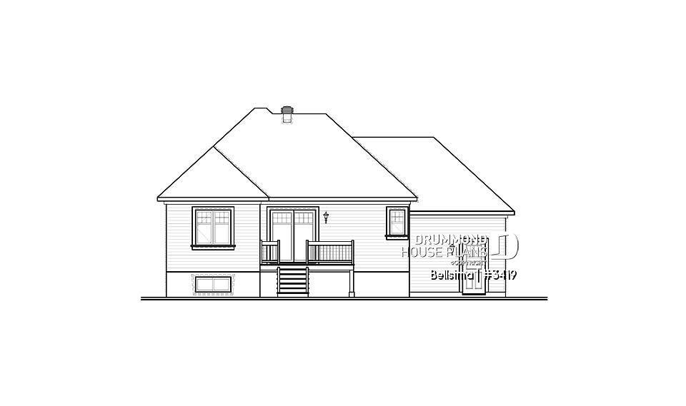 rear elevation - Bellsima