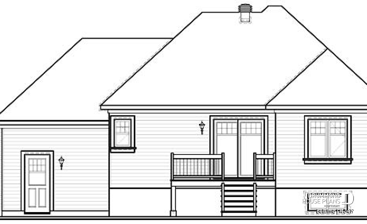 rear elevation - Bellsima