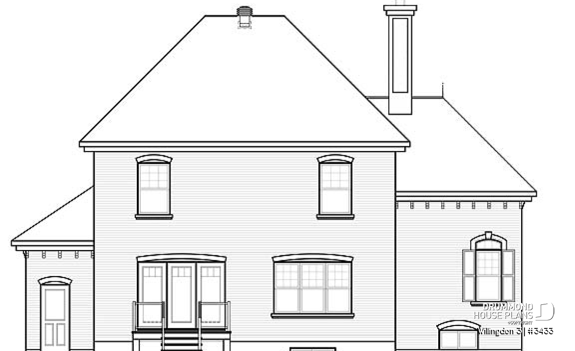rear elevation - Willingdon 3