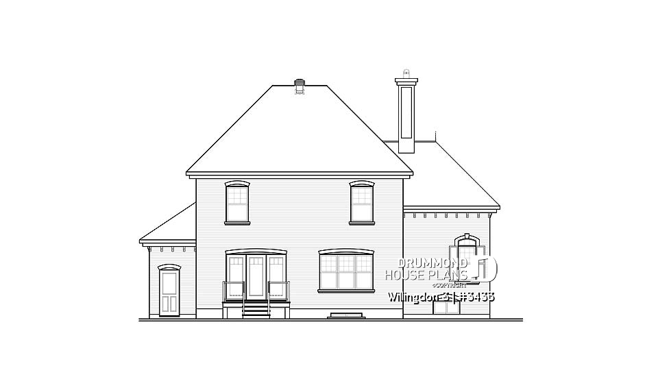 rear elevation - Willingdon 3