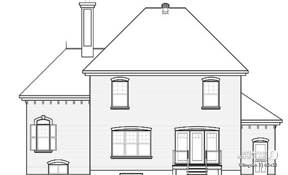 rear elevation - Willingdon 3