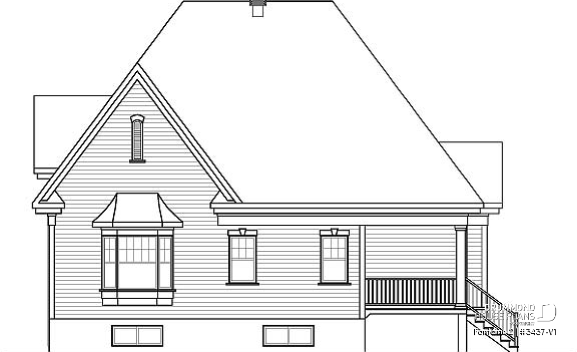 rear elevation - Fontaine 2