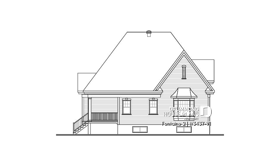 rear elevation - Fontaine 2