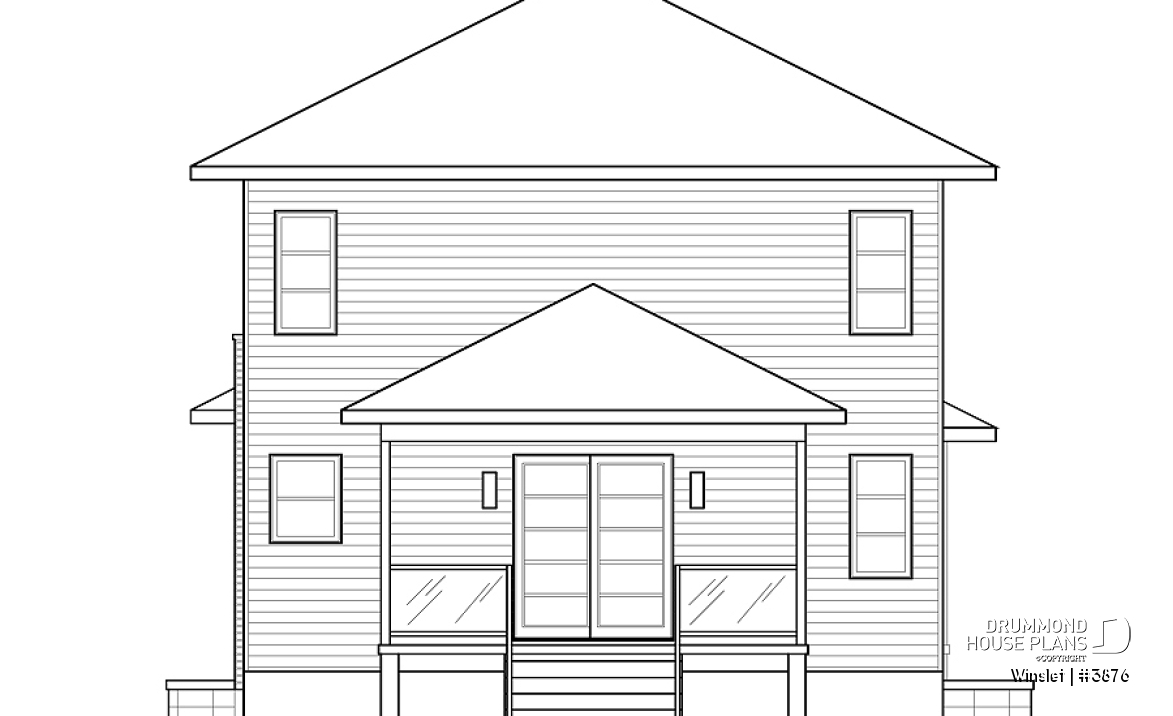 rear elevation - Winslet