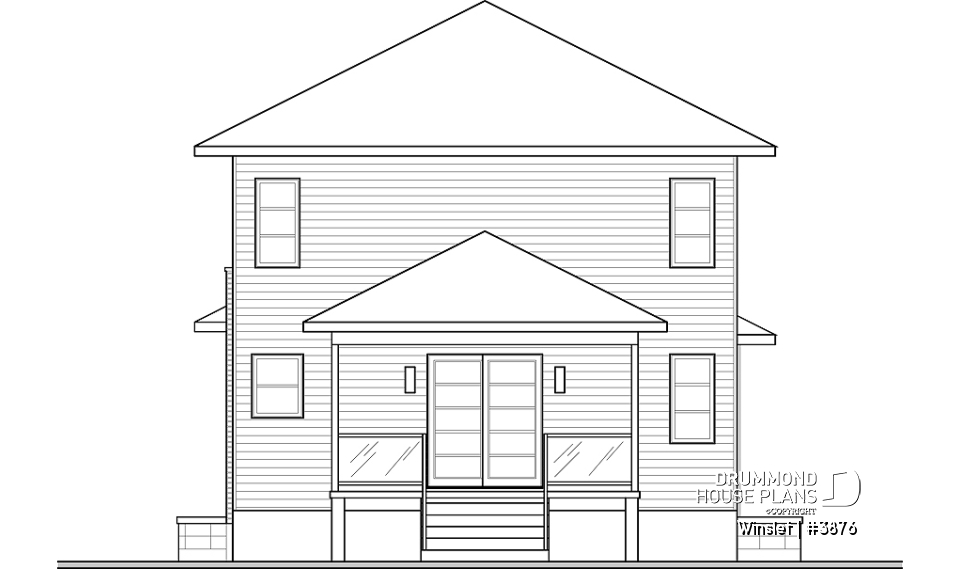 rear elevation - Winslet