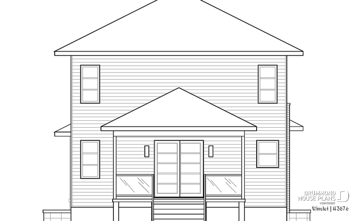 rear elevation - Winslet