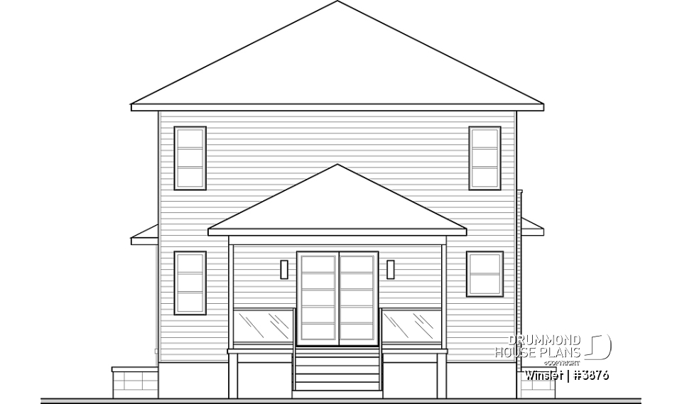 rear elevation - Winslet